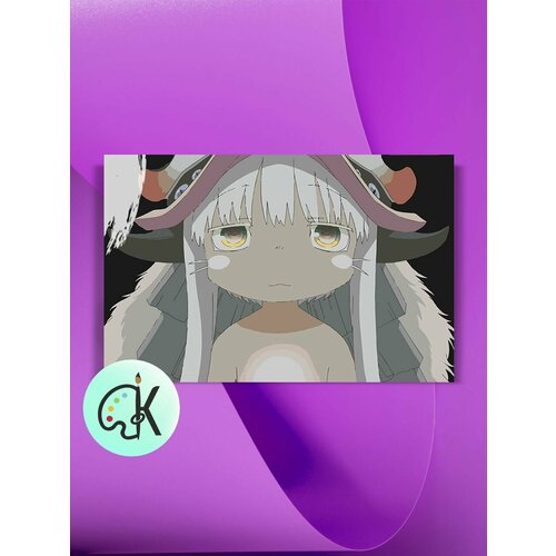 Картина по номерам на холсте Made in Abyss - Наначи, 40 х 60 см