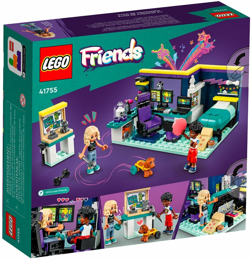 LEGO Friends Комната Новы 41755