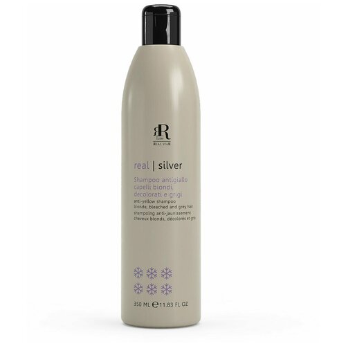 Шампунь антижелтый с фиолетовыми пигментами RR Line Silver/Anti-yellow Shampoo, 350 мл