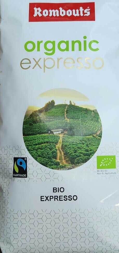 Rombouts Organic Expresso 1кг кофе в зернах (013885)