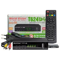 TV-тюнер World Vision T624 D4 черный