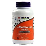 Аминокислоты отдельные: L-Methionine 500 mg 100 caps - изображение