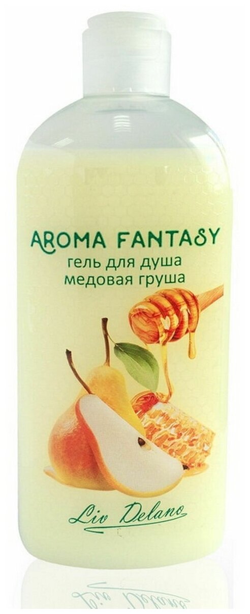 Liv-delano "Aroma Fantasy" Гель для душа Медовая груша 300 г. (Liv-delano)