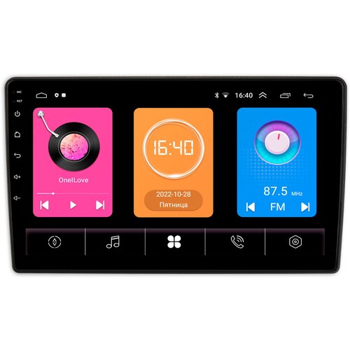 Штатная магнитола OEM GT9-NI165N для Nissan Navara (Frontier) III (D40) 2005-2015 на Android 10