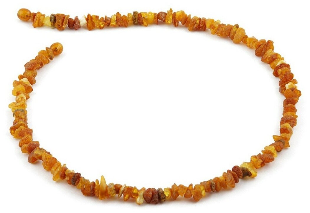 Бусы, янтарь