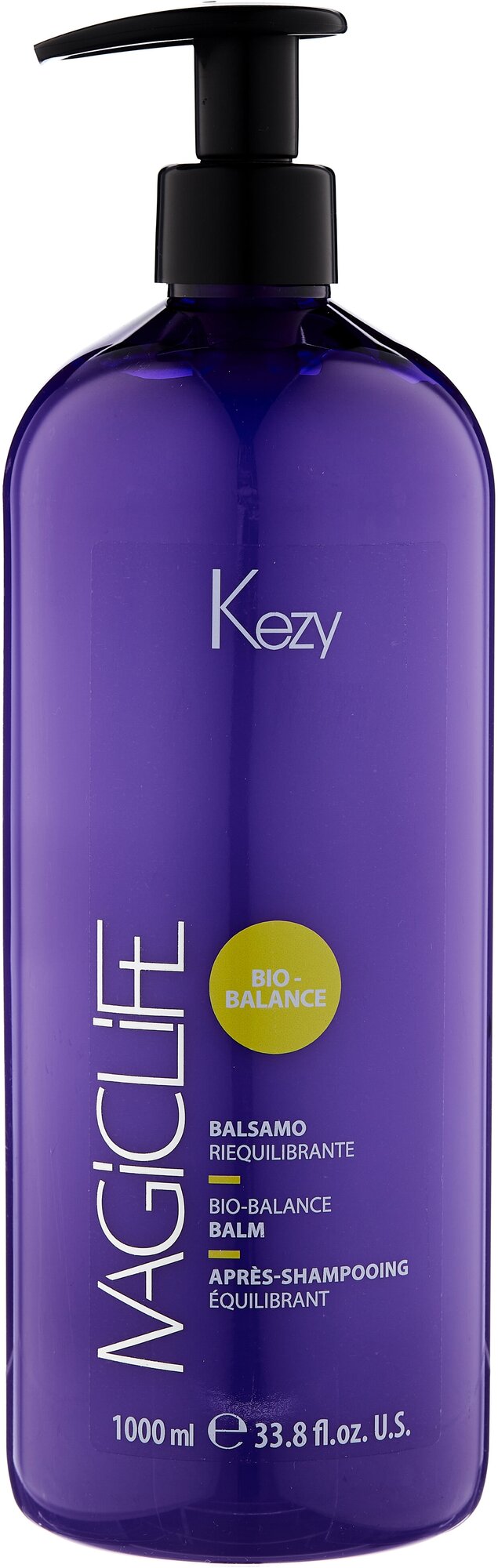 KEZY бальзам Magic Life Bio-Balance Balm для волос с жирной кожей головы, 1000 мл