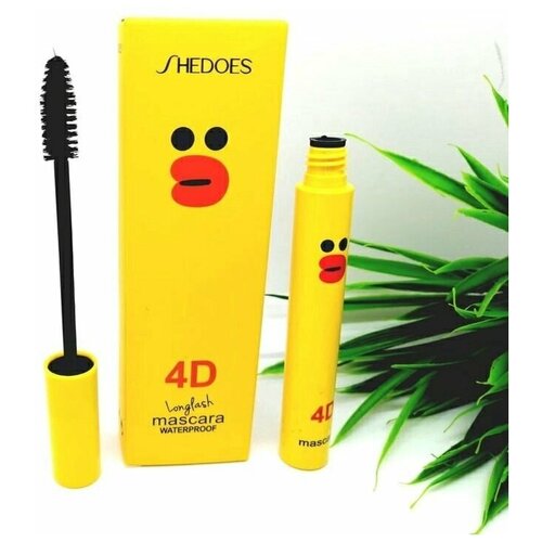SHEDOES Тушь для ресниц 4D, объемная тушь, водостойкая