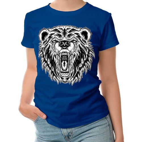 фото Футболка roly, размер l, синий