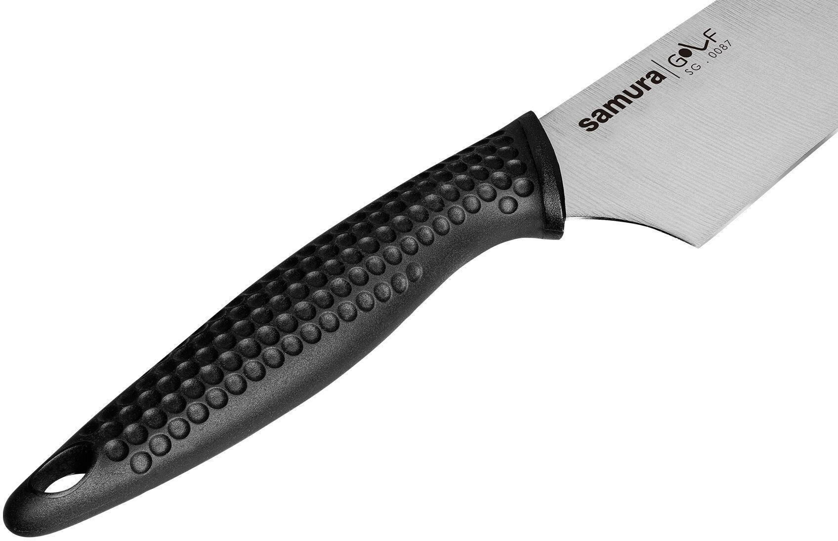 Samura Нож кухонный Гранд Шеф Golf, 24 см SG-0087/K - фото №8