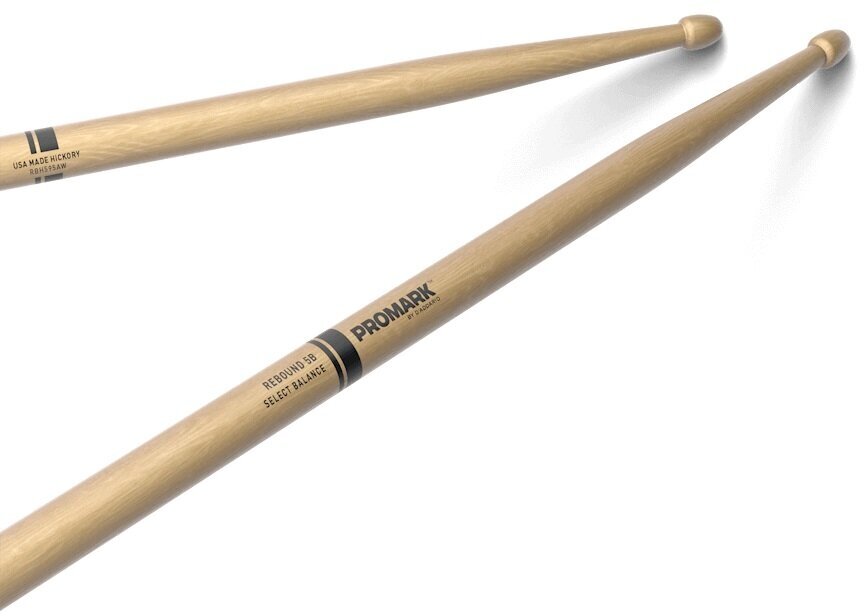 PROMARK RBH595AW 5B барабанные палочки, орех, Rebound Balance, деревянный наконечник (acorn)