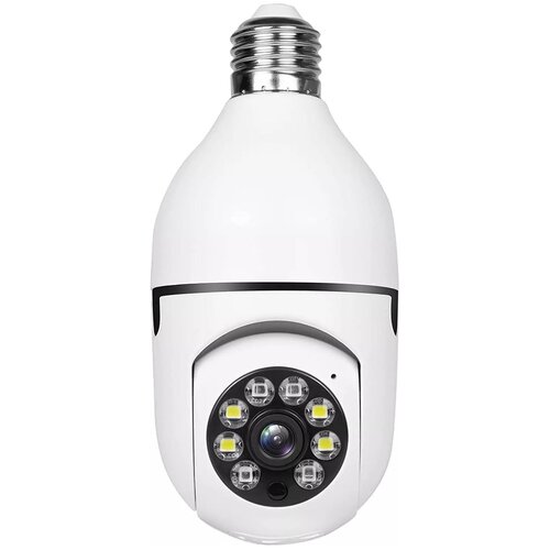 Поворотная камера видеонаблюдения Davstore Лампочка белый 183700₽