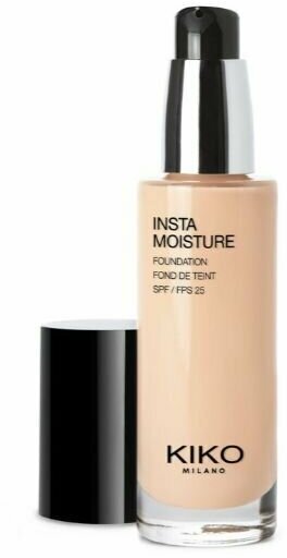 KIKO MILANO Совершенствующий и увлажняющий тональный флюид Instamoisture Foundation SPF 25 (2R)