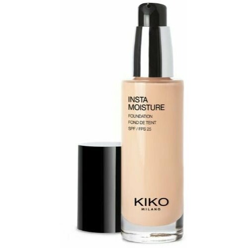 KIKO MILANO Совершенствующий и увлажняющий тональный флюид Instamoisture Foundation SPF 25 (2R)