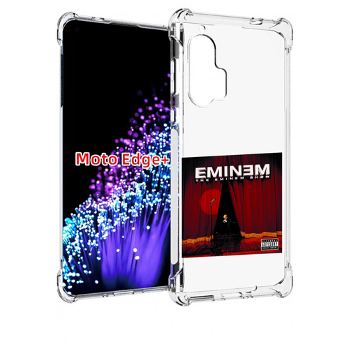 Чехол MyPads THE EMINEM SHOW для Motorola Edge+ Plus задняя-панель-накладка-бампер