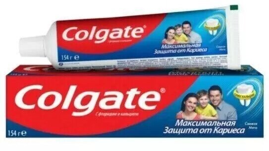 Зубная паста Colgate Максимальная Защита, Свежая мята, 150 мл