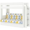 Диван-кровать двухъярусная Порто бодега светлая, обивка отто YELLOW - изображение