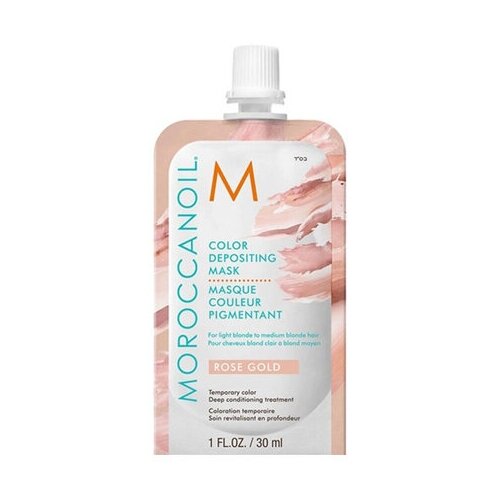 Color Depositing Mask ROSE GOLD тонирующая маска для волос Moroccanoil 30 мл