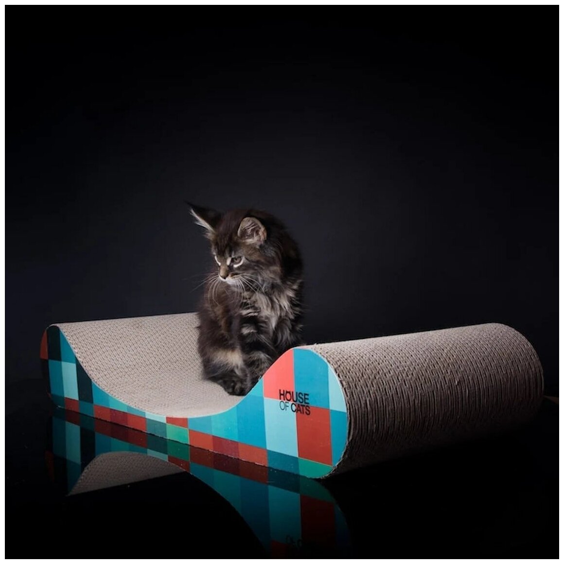 Когтеточка-лежанка для кошки, 68х13 см - фотография № 4