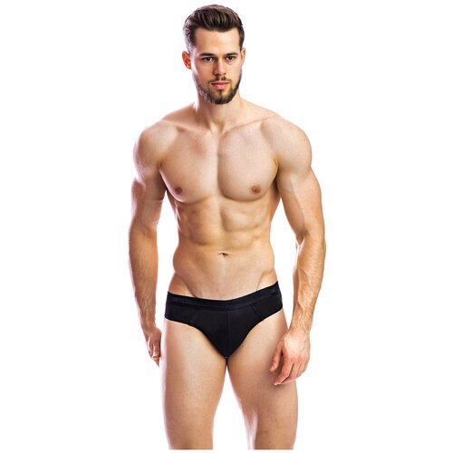 фото Трусы мужские uniconf pb05, слип, комплект 3 шт., черный (размер: l)