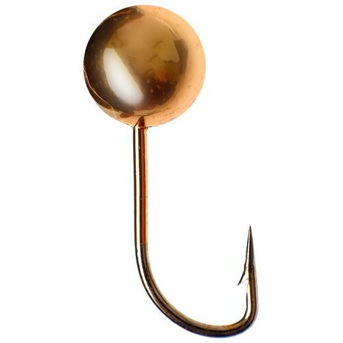 фото Мормышка литая "шар", 6 мм, крючок crown, 10 шт. marlin's