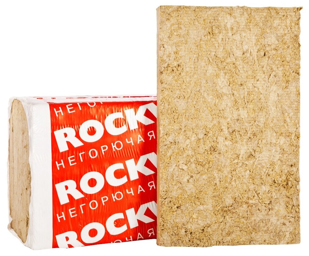 Утеплитель Rockwool Кавити Баттс 50х600х1000 мм 6 кв.м - фотография № 4