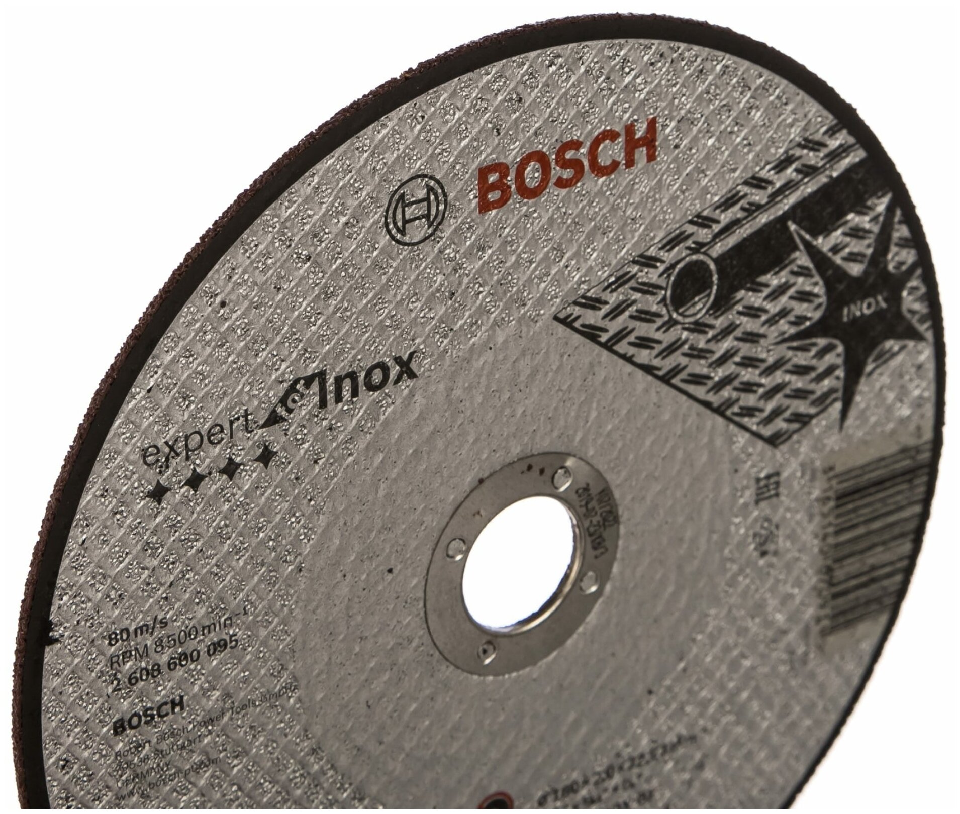 Диск отрезной по нержавеющей стали 180х22,2 мм Bosch 2.608.600.095