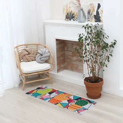 Ковер Этель Кактусы 45120 см 700гм2 для дома 1853₽