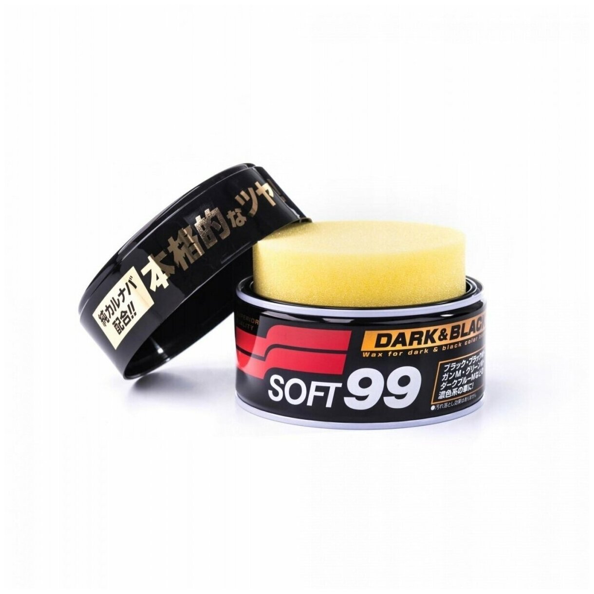 Воск для автомобиля Soft99 твердый Soft Wax для темных оттенков кузова