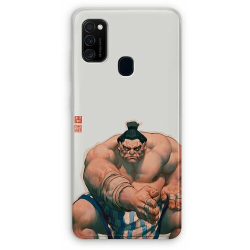 Силиконовый чехол на Samsung Galaxy M30s "Street Fighter Хонда"