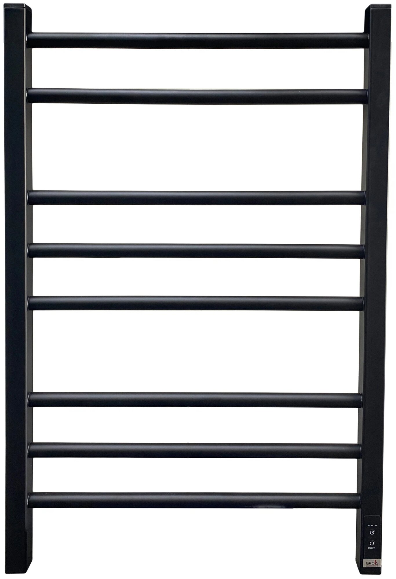 Полотенцесушитель электр. Nex GR-112 500х800 П8 black mat U