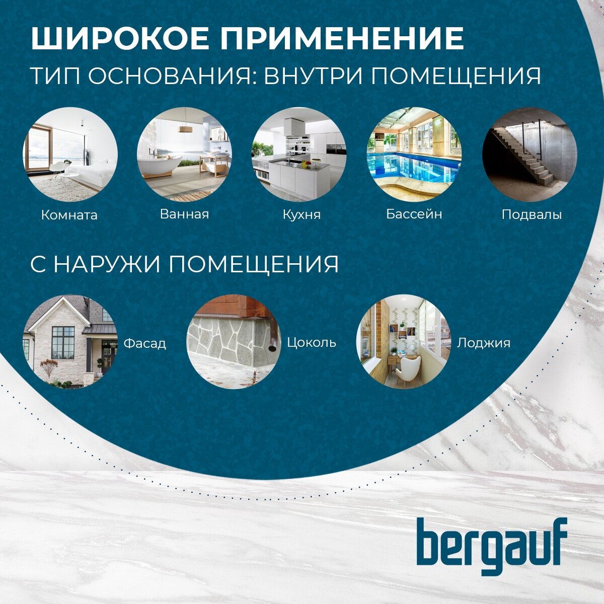 Гидроизоляционная лента Bergauf 120 мм 10 м - фото №2