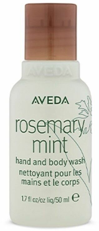 AVEDA Гель для душа и мытья рук с розмарином и мятой Rosemary Mint (50 мл)