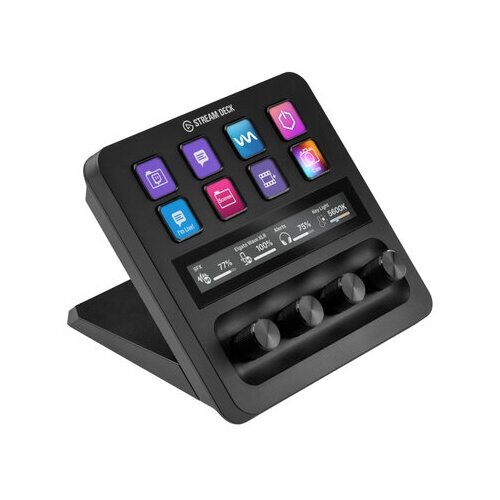 Контроллер для стриминга Elgato Stream Deck Plus панель для стриминга elgato stream deck mk 2 черный