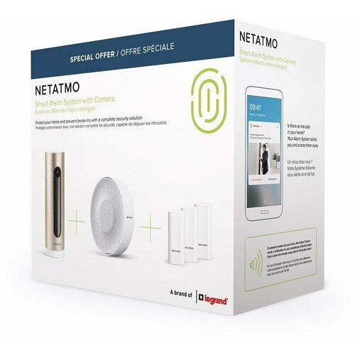 Система видеонаблюдения Netatmo Smart Security System With Camera