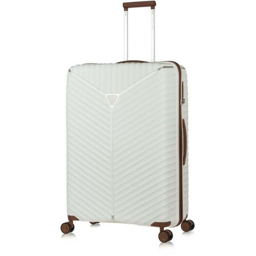 фото Чемодан l'case, 127 л, размер l, белый