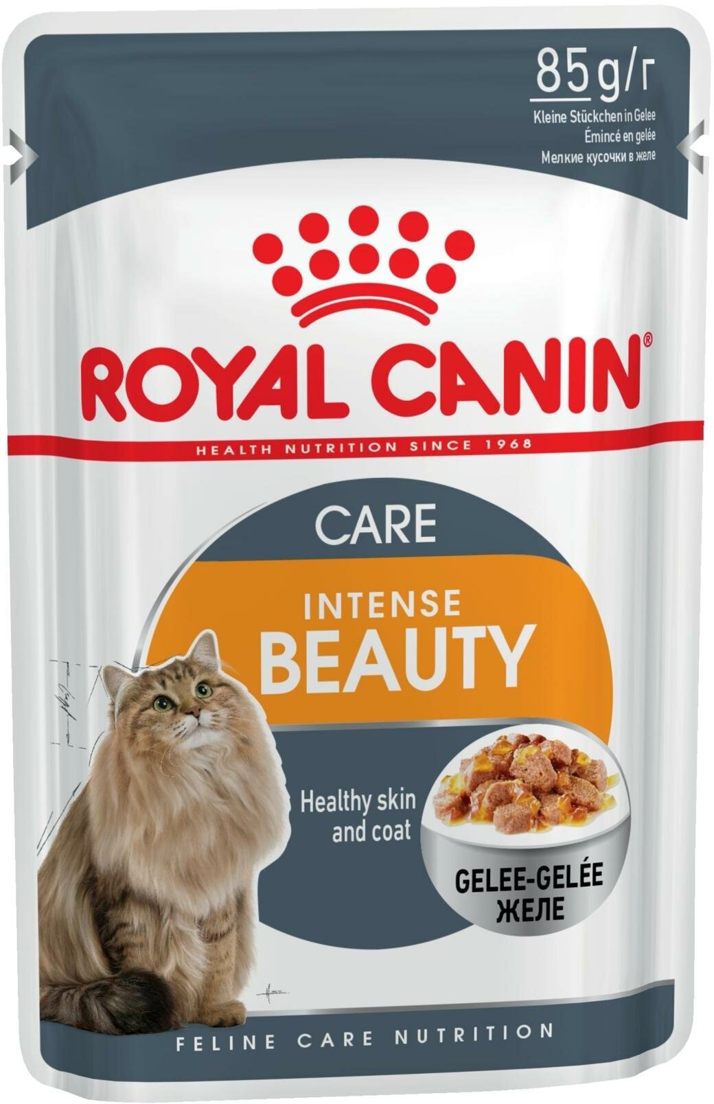 Royal Canin паучи RC Кусочки в желе для кошек 1-7 лет : идеальная кожа и шерсть (Intense Beauty) 41510008R0 | Intense Beauty 0,085 кг 41717 (2 шт)