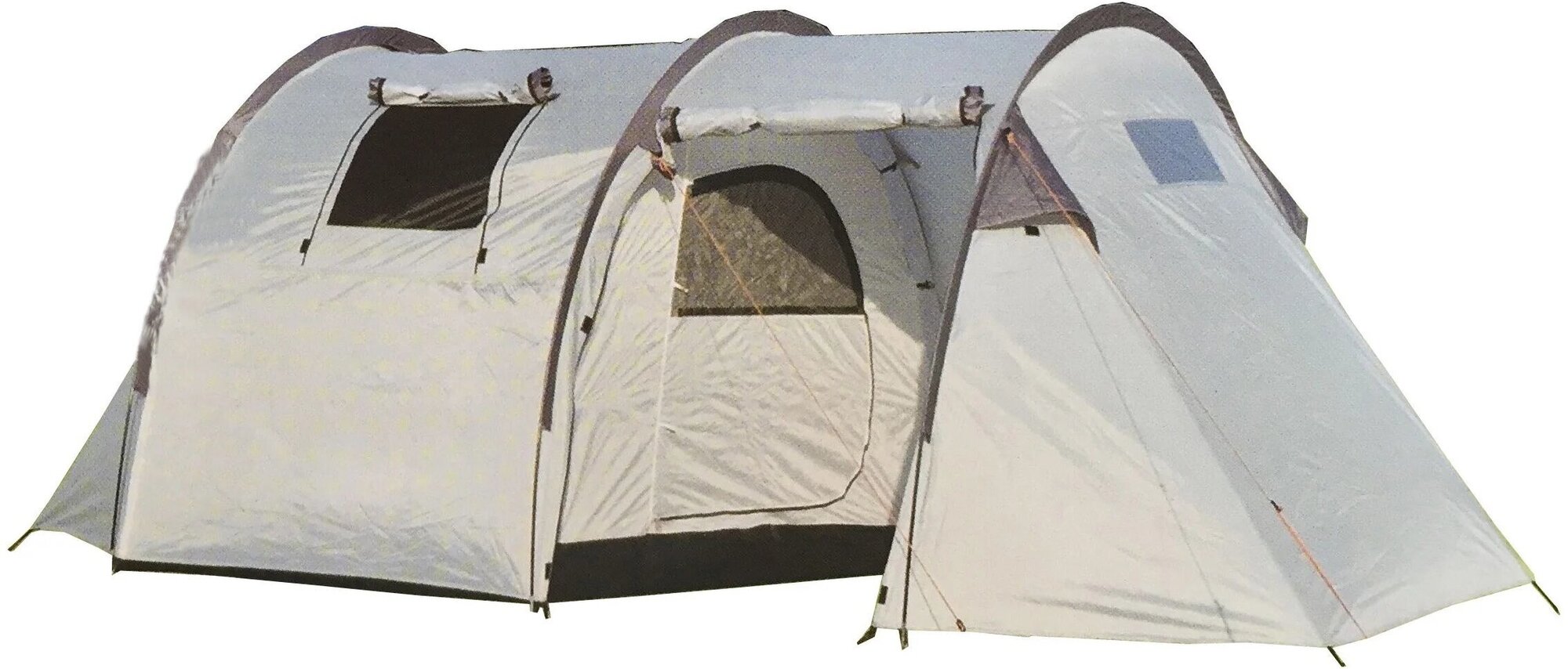 Палатка кемпинговая четырехместная LANYU LY-1909, серый