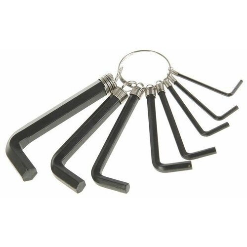 Набор шестигранников сервис ключ 8 пр на кольце в блистере 598₽