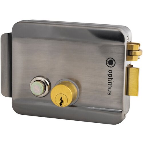 Электромеханический замок Optimus EMR-02 хром_V1 3990₽