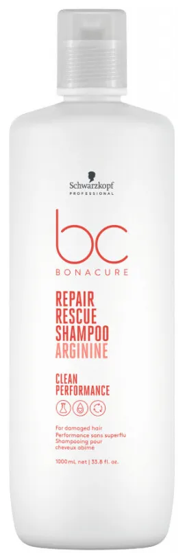 Schwarzkopf Professional, Bonacure, Arginine Repair Rescue, Шампунь для поврежденных волос, 1000 мл