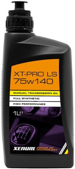 Синтетическое трансмиссионное масло Xenum XT-PRO 75W140 LS (1 литр)