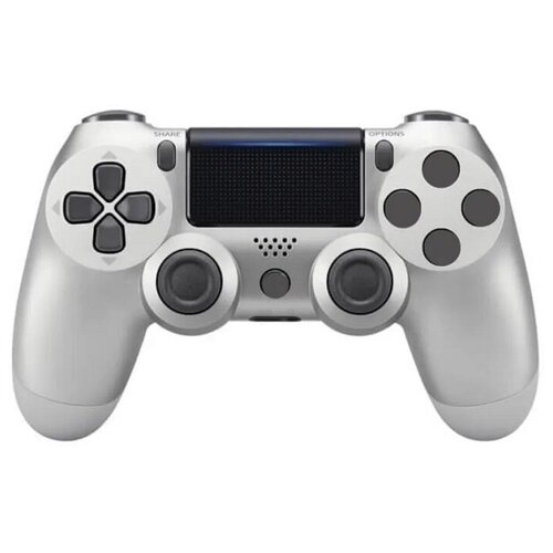 Беспроводной ДжойстикГеймпадКонтроллер для консолиприставки PS4Дуалшок 4Блютуз серебро 129500₽