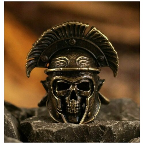 фото Центурион - шлем римского зомби череп центуриона - древний рим армия - римлянин солдат - бусина на темляк - темлячная бусина - брелок - фигурка craft fair russia