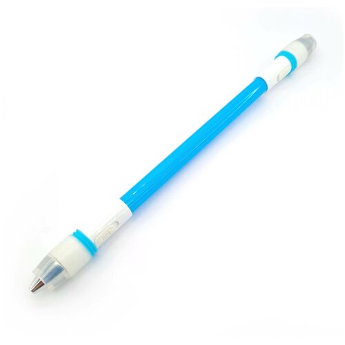 Ручка трюковая Penspinning LED color Mod ярко-голубой