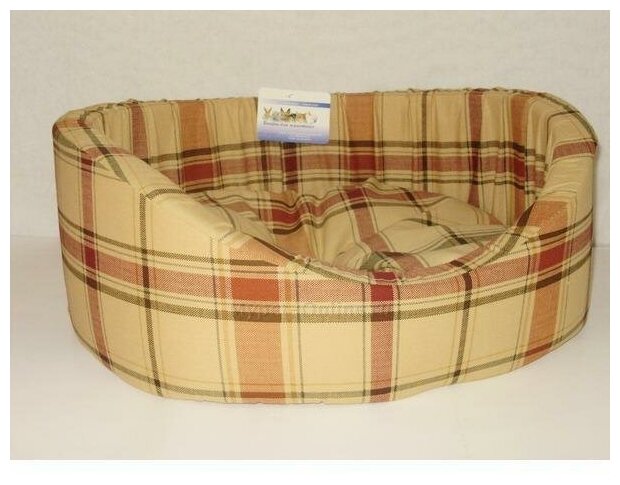 Лежак для собак Бобровый дворик, размер 7, размер 92x62x24см.