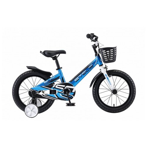 Велосипед детский STELS Pilot 150 16 V010, синий детский велосипед stels pilot 150 18 v010 2021 красный один размер