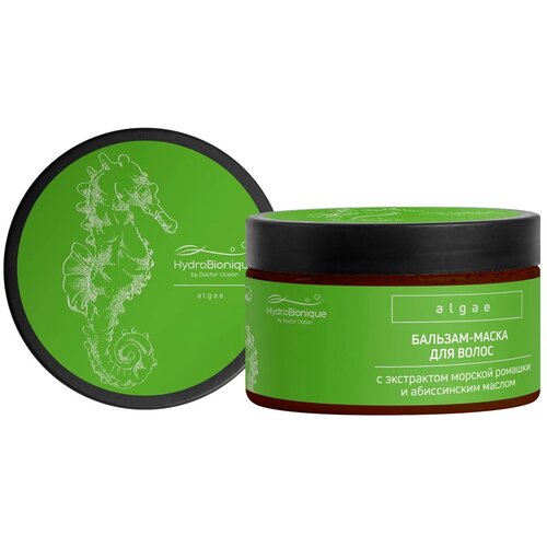 Бальзам-маска для волос с морской ромашкой для плотности и упругости волос 200 мл Доктор море Гидробионик HydroBionique by Doctor Ocean 299₽