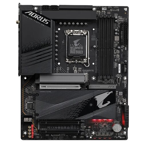 Материнская плата Z790 AORUS ELITE AX, Socket 1700, IntelZ790, 4xDDR5-4800, HDMI+DP, 3xPCI-Ex16, 6xSATA3