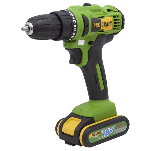 Шуруповерт аккумуляторный Procraft PA18C COMPACT 319000₽
