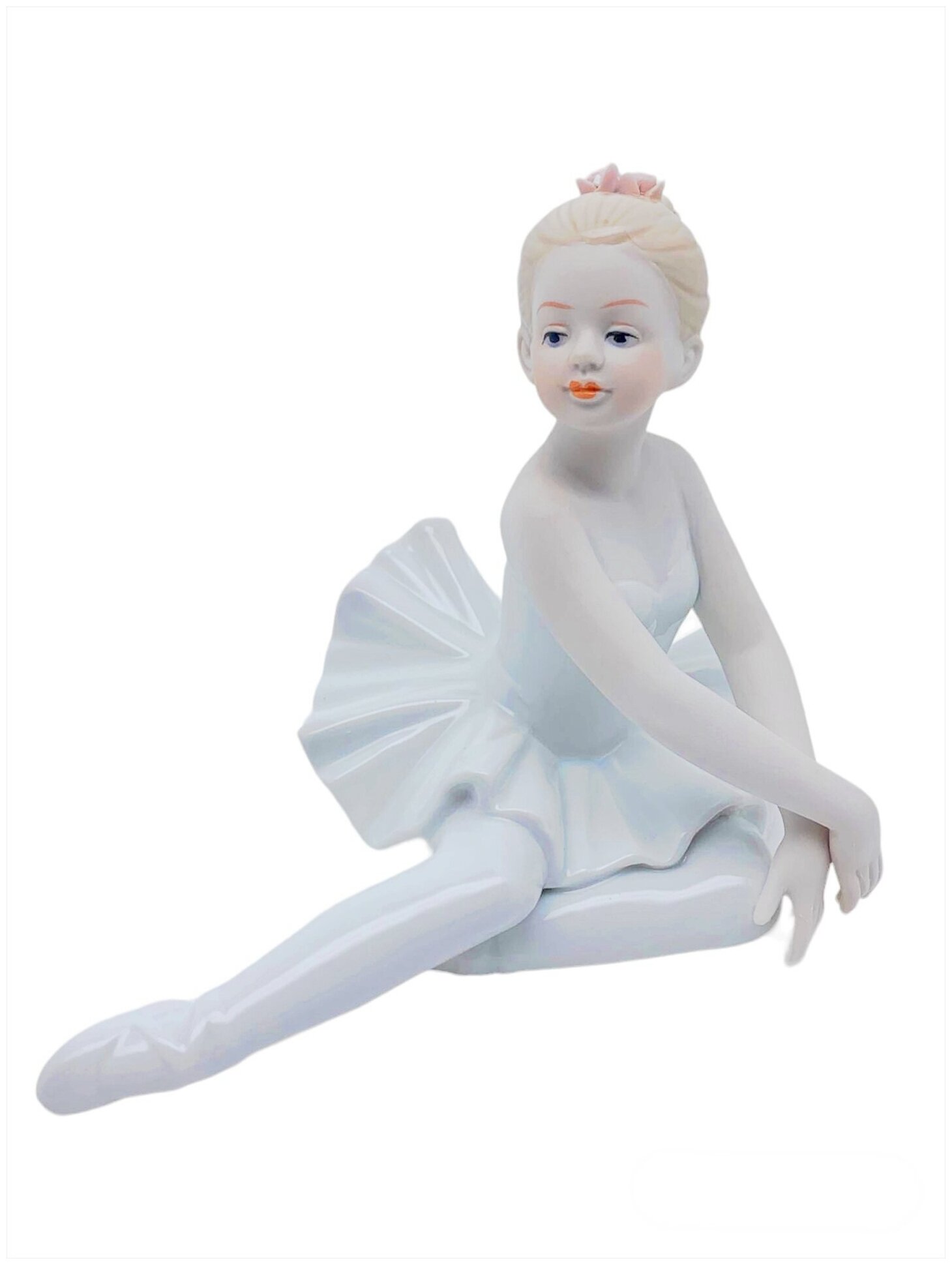 фото Фигурка статуэтка керамическая балерина